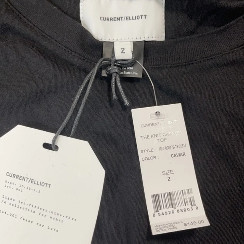 Current/Elliot Cotton Knit Top